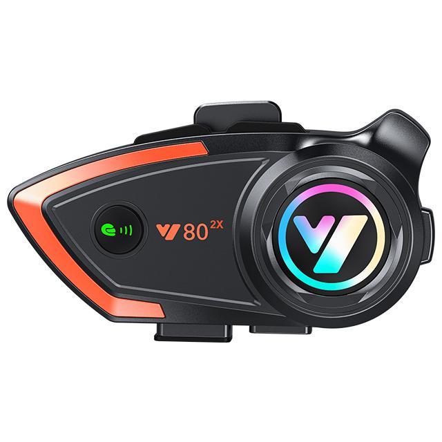 Kofig Y80 IP65 Wireless BT Helmet Headset 2-in-1 Microphone Motorcycle Intercom Riding Group Accessories
