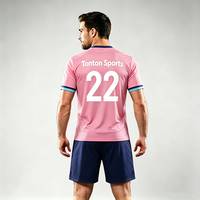 Uniformes de football pour hommes de haute qualité à séchage rapide, fabrication sur mesure en usine, maillots de football d'origine chinoise