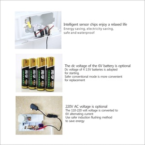 ถังเก็บน้ำชักโครกแบบแขวนผนัง A&C รุ่น AC-8810-S สมาร์ท โมเดิร์น พร้อมเซ็นเซอร์สัมผัส  แบบซ่อน  ระบบกดน้ำสองจังหวะ  รักษาสิ่งแวดล้อม ความจุ 3L-7L - Product Image 4