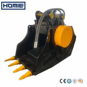 Godet de broyage hydraulique HOMIE 20 <span class=keywords><strong>25</strong></span> 30 tonnes pour excavatrice, concasseur de roche, broyeur de béton et de pierres - Product Image 3