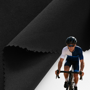 Shorts de cyclisme personnalisés en tissu respirant, tissu en nylon 230g, tissu gaufré hautement extensible - Product Image 1