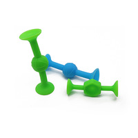 Ventouses en silicone fléchettes ventouses et musique couleurs écologiques jouets à empiler en silicone jouets sensoriels jouets à empiler pour bébé ma