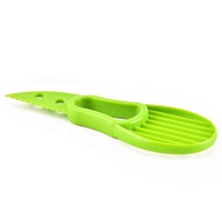 Multifunctionele Plantaardige Avocado Boter Fruit Slicer Cutter Corer Peeler Separator Tool Keuken Accessoires