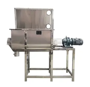 Machine industrielle horizontale de mélangeur de farine de poudre de nourriture de débouché d'usine/mélangeur sec de mélangeur de ruban de poudre