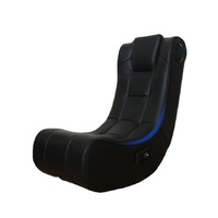 Fauteuil inclinable multifonctionnel pliable pour une personne, idéal pour dortoir universitaire, chaise longue de sol, chaise à bascule avec structure en acier pour salon