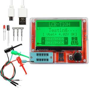 LCR-T7 LCR-TC1 T10H 1.8 "TFT LCD affichage multi-mètre <span class=keywords><strong>Transistor</strong></span> testeur Diode Triode MOS/<span class=keywords><strong>PNP</strong></span>/NPN condensateur résistance testeur - Product Image 5