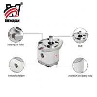 Zhengquan Mini pompe à engrenages haute pression à huile HGP série HGP-1A-F0.812345678R 2.6L pompe hydraulique haute pression en aluminium