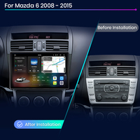 Junsun V3 Plus 2K QLED Carplay Android Autoradio pour Mazda 6 Rui GH 2008 - 2015 Lecteur DVD de voiture Stéréo Multimédia 7870 2.7GHz