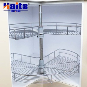 Magia Angolo 270 Gradi Cerchio Forte Ruotano Cestino Armadio Carrello - Product Image 5
