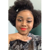 Perruques en cheveux humains abordables, coupe courte bob pixie, style queue de cheval, afro crépu bouclé, avec frontal en dentelle 13X4 13X6, sans colle, pré-épilées et avec baby hair