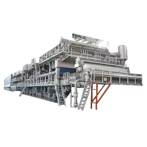 Factory Direct Sales Corrugated Flutingkraft Brown Paper Manufacturing Machine