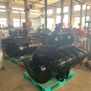<span class=keywords><strong>Mini</strong></span>-Bagger Hydraulischer Dreharm Heu-Schrott-Metall-Greiferschaufel - Product Image 2