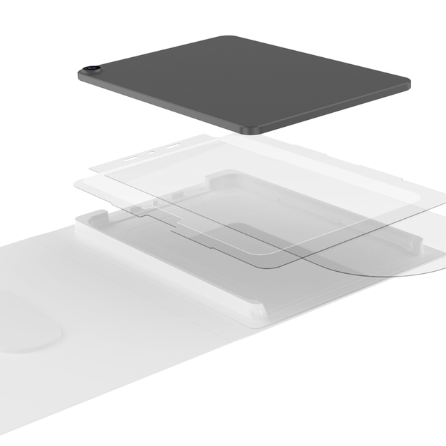 Auto Alignment Easy Installation 9H Tempered Glass Shatterproof HD Clear Anti-Fingerprint Screen Protector for IPad10.9 2022