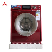 Lave-linge silencieux à tambour de 10 kg, entièrement automatique, pour le lavage et le séchage, chargement frontal, équipement de blanchisserie commercial