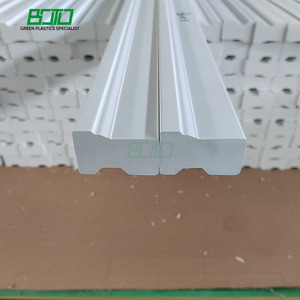 Moulure extérieure en PVC sans plomb BTP180 pour fenêtres et portes en <span class=keywords><strong>vinyle</strong></span>, cadre de porte et appui de porte - Product Image 1