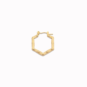 Pendientes de <span class=keywords><strong>Aro</strong></span> en Forma de U de Tungsteno de Lujo Vintage, Chapado en Oro de 18K, Diseño Original Unisex Elegante de Alta Gama - Product Image 5