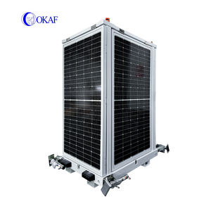 Torre Mobile di Sicurezza CCTV Solare con Telecamera PTZ AI per Cantieri Edili - Product Image 6