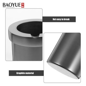 Moule à lingots en graphite pour l'or, l'argent et <span class=keywords><strong>le</strong></span> cuivre, capacité 1 kg, pot à fusion pour <span class=keywords><strong>mini</strong></span>-machine à fondre l'or - Product Image 5