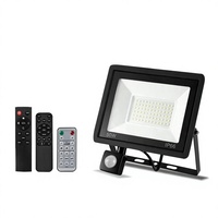 Nouveau projecteur LED à détecteur de mouvement, étanche pour extérieur, éclairage de couloir et de chemin, angle de faisceau 120°, température de couleur double 3000K 6000K