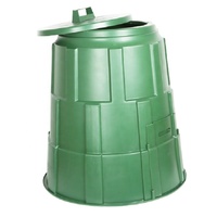 Boîte à compost légère de grand volume pour l'aération extérieure créant un sol fertile Bac à composteur de jardin en plastique