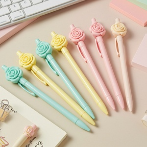 ปลอกดินสอซิลิโคนรูปดอกกุหลาบ 3 มิติ แบบขายส่ง สั่งทำได้ ลายการ์ตูน สไตล์ฮวงจุ้ย สำหรับสำนักงาน โรงเรียน รับสั่งจำนวนมาก - Product Image 4