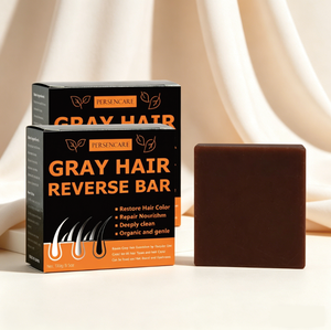 Barra de Champú Nutritiva para Cabello Negro, Anticaída <span class=keywords><strong>y</strong></span> Fortalecedora, Fórmula Sólida Vegana, Apta para Cabello Graso - Product Image 2