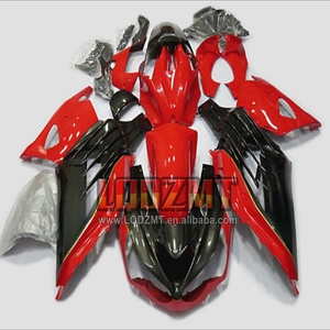 OEM Pour KAWASAKI NINJA <span class=keywords><strong>ZX</strong></span> 14R <span class=keywords><strong>Rose</strong></span> <span class=keywords><strong>Noir</strong></span> <span class=keywords><strong>ZX</strong></span>-14R ZX14R 12 13 14 15 16 17 61No.154 ZZR1400 2012 2013 2014 2015 2016 2017 Carénage - Product Image 3
