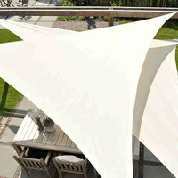 Soleil Voile D'ombrage Triangle Patio Jardin Extérieur Auvent