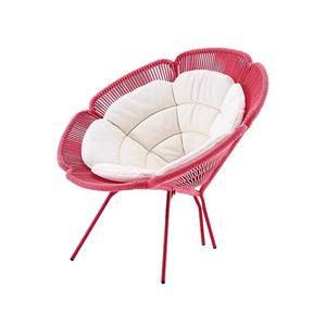 Moderno jardín tejido cuerda sofá Patio seccional Metal flor forma ocio silla sala de estar interior patio balcón <span class=keywords><strong>terraza</strong></span> - Product Image 1