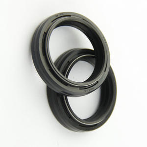 Ensemble de 2 joints d'étanchéité et d'essuie-glace pour fourche de moto pour Suzuki 51153-00A00 51153-08C20 51153-49001 <span class=keywords><strong>GS500E</strong></span> GS550ED/ESD/EF GS550ESF/ESG - Product Image 2