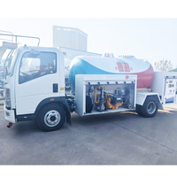 Camion-citerne GPL à prix avantageux avec distributeur de GPL pour la vente de gaz GPL et de mesure, livraison à domicile, gaz de cuisson