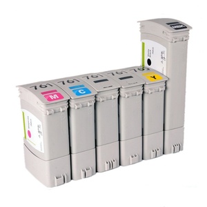 Supercolor para HP 761, Cartucho de Tinta Compatible, Recarga de Tinta Pigmentada con Chip para Impresora HP T7100 T7200 - Product Image 1