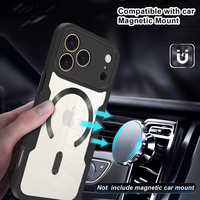 Coque arrière flexible en TPU 360° avec protection intégrale et protecteur d'écran magnétique pour iPhone 18 Pro, iPhone 18, 17 Max, 17E, 16E