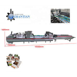 Máquina plegadora y encoladora de cajas, máquina para pegar los lados de las cajas - Product Image 1