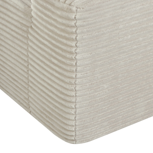 Airtight Flat Pack Vacuum Sealed Oversized Loveseat <b>Sofa</b> Deep Wide Striped Corduroy Fabric Modular <b>Inflatable</b> Rest Chaise - Product Image 6