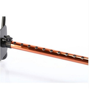 Hengfukang Aluminum Alloy Adjustable Four Legged Cane Bronze Color B07 <b>Walking</b> <b>Stick</b> For Elderly Support - Product Image 2