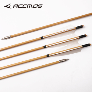 Frecce <span class=keywords><strong>in</strong></span> <span class=keywords><strong>legno</strong></span> fatte a mano da 33 pollici con 5 "piume di tacchino frecce di <span class=keywords><strong>legno</strong></span> per tiro con l'arco 20-50 libbre - Product Image 4