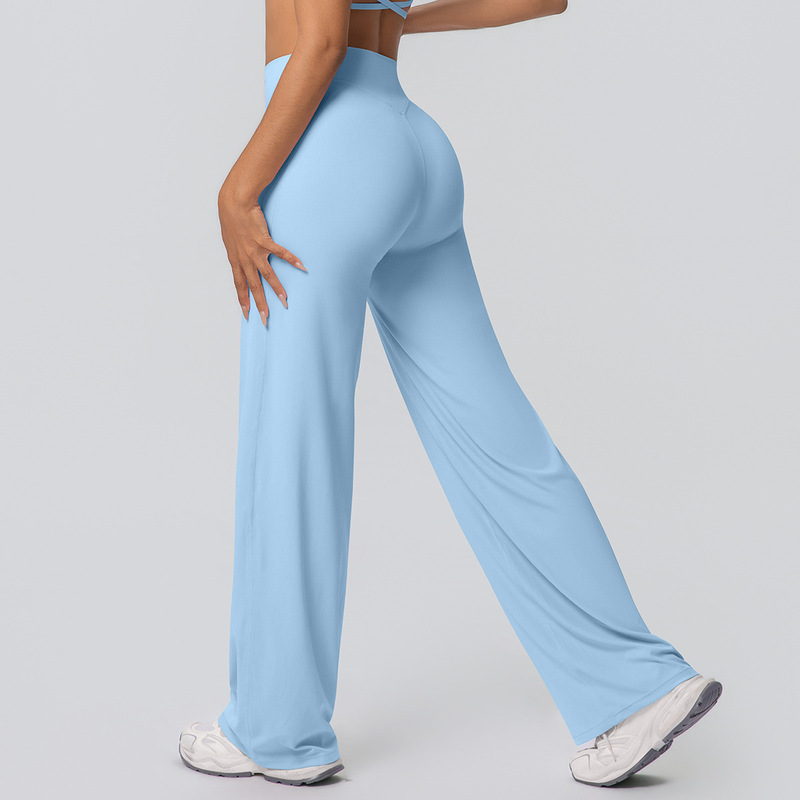 Cross High Waisted Elastic Yoga Leggings