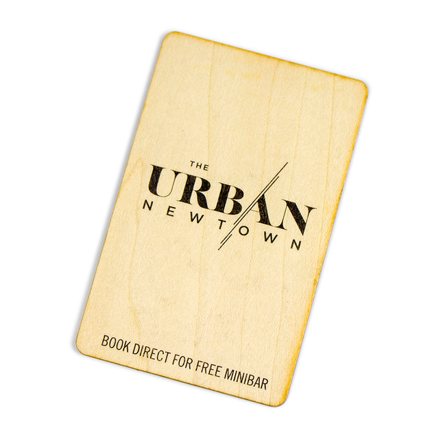 Custom Print High Quality 13.56MHZ NFC Wooden Access Control Card RFID Hotel Key Wood Cards