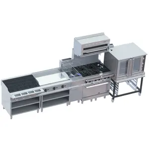 Barbecue Grill Room Commercial Kitchen In Hong Kong Kitchen Equipment By Shinelong