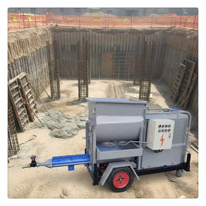 Sale Screw Pumps Construction Grouter Mortar Grouting Machine Core Motor Component High Efficiency 220V/380V 6000L <strong>Hopper</strong> - Product Image 6