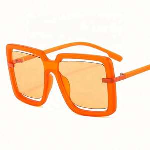 Gafas de Sol Cuadradas Extra Grandes de Moda con Logotipo Personalizado, Protección UV400, para Mujer, 2021 - Product Image 3