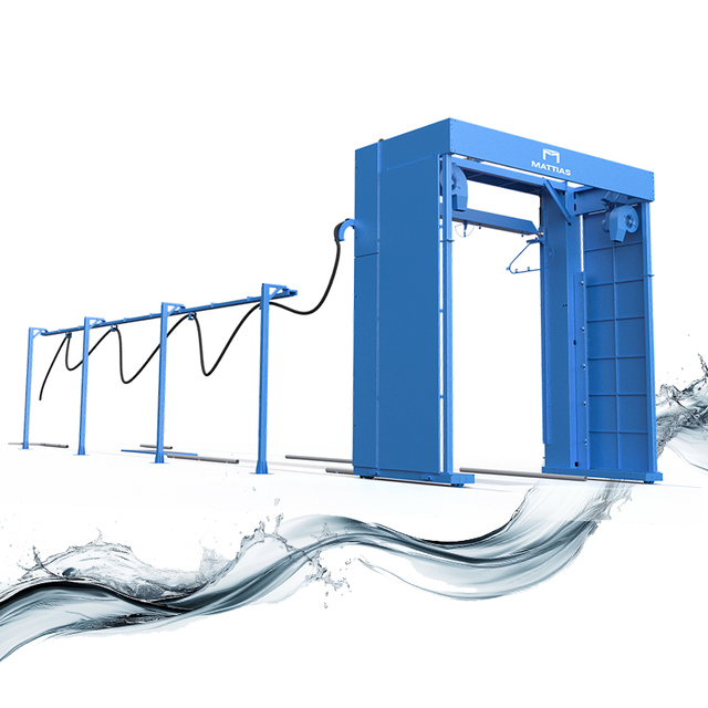 M-BS0000Y Touchless Rollover Automatic Bus Wash Machine Robot Truck Cleaning In-Bay Car Wash Fully Automatic Car Wash Machine