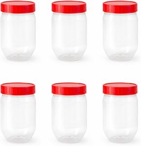 Gallon <b>PET</b> Jars with Lids, Wide Mouth <b>Food</b> Grade <b>Containers</b> plastic bottle Factory Custom Available - Product Image 1
