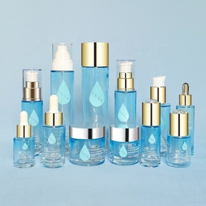 30ml 50ml 100ml 150ml 200ml 100mL Botella de suero de vidrio Bomba Tarro de crema Envase de vidrio Juego de botellas cosméticas - Product Image 3