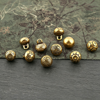 Boutons à nœud chinois/à queue de grenouille en alliage de zinc sans plomb, motif boules, style vintage, pour vêtements traditionnels Cheongsam et Hanfu - Meilleures ventes