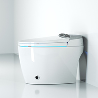 Détecteur de pied intelligent électrique à retournement automatique, rinçage, articles sanitaires haut de gamme, toilettes intelligentes, toilettes, salle de bains