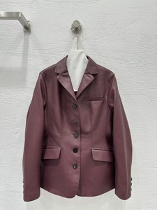 Abrigo de Cuero <span class=keywords><strong>para</strong></span> <span class=keywords><strong>Mujer</strong></span> 2026 con <span class=keywords><strong>Chaqueta</strong></span> Estilo Piloto, Abrigo de Cuero Genuino con Cuello Formal <span class=keywords><strong>para</strong></span> <span class=keywords><strong>Mujer</strong></span> - Product Image 1