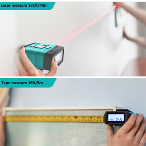 Mileseey A1a - Medidor de Distancia Láser Digital Retráctil de 60 m, Grado Industrial, Logotipo Personalizado, Resistente al Agua IP66, Precisión de 0,1 mm, Clase 2 - Product Image 2