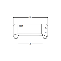 Insulator E-Clip untuk Rel UIC60 60E1 Kompatibel dengan Pandrol